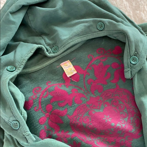 Free People Blazer-Style Sweatshirt/Hoodie - Picture 6 of 8